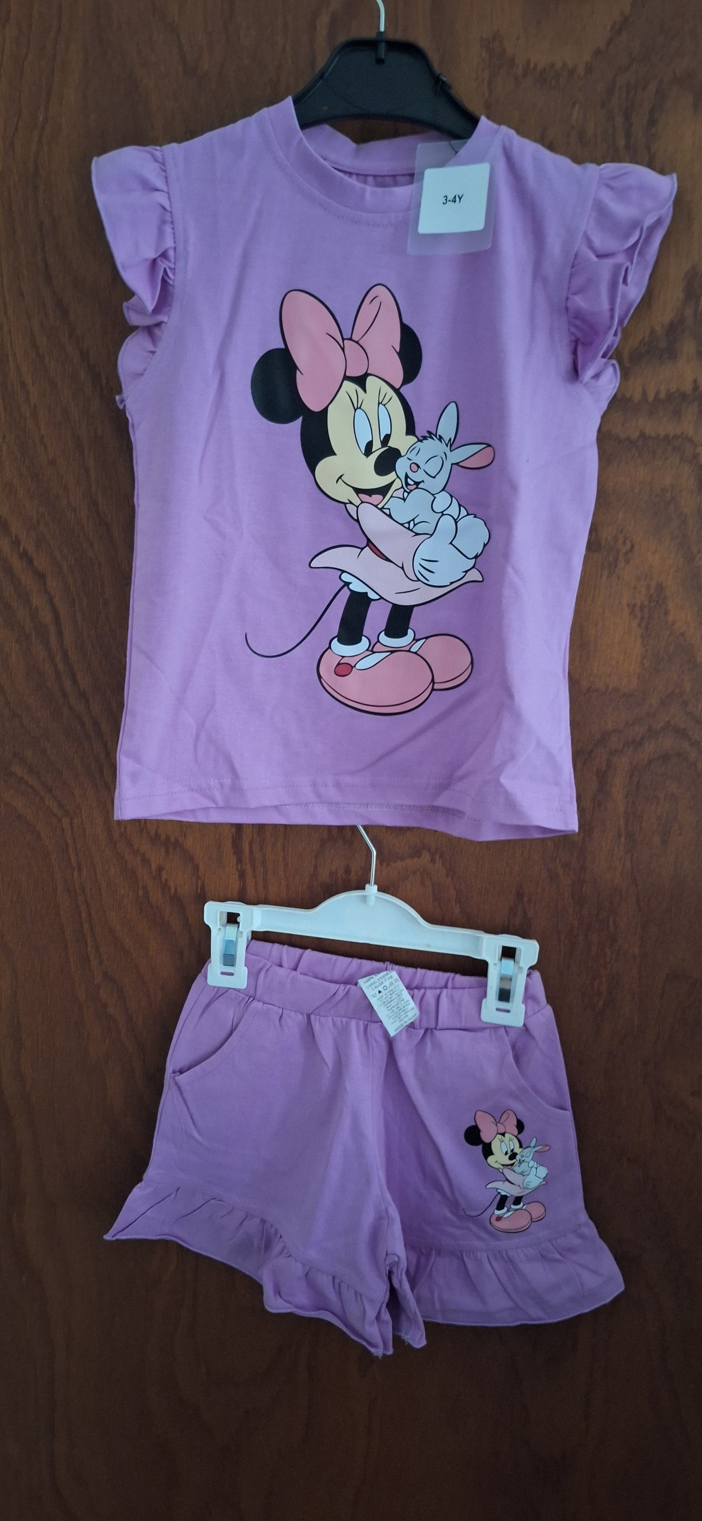 children t-shirt and short set